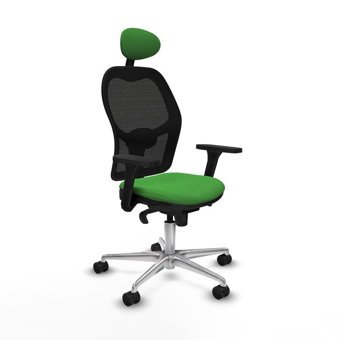 PIQUERAS Y CRESPO Silla de oficina Jorquera Verde y Negro PIQUERAS Y CRESPO Silla de oficina Jorquera Verde y Negro