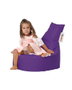 Atelier Del Sofa Saco de Judías para Jardín Morado, Comodidad y Diseño Moderno, Impermeable, Ancho Asiento 70cm, Alto Respaldo 70cm
