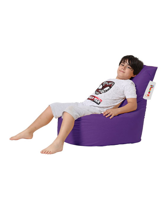 Atelier Del Sofa Saco de Judías para Jardín Morado, Comodidad y Diseño Moderno, Impermeable, Ancho Asiento 70cm, Alto Respaldo 70cm