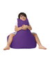 Atelier Del Sofa Saco de Judías para Jardín Morado, Comodidad y Diseño Moderno, Impermeable, Ancho Asiento 70cm, Alto Respaldo 70cm