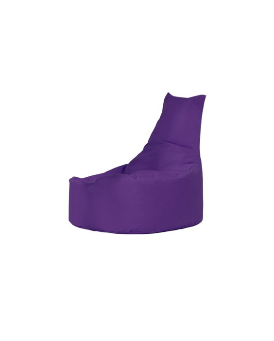 Atelier Del Sofa Saco de Judías para Jardín Morado, Comodidad y Diseño Moderno, Impermeable, Ancho Asiento 70cm, Alto Respaldo 70cm