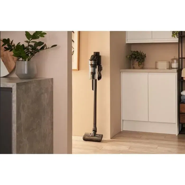 Samsung VS20B75B1R4 Aspirador Escoba, Potencia 200 AW, 60 Minutos de Autonomía, Estación de Carga 2 en 1