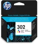 HP Cartucho de tinta 302 tricolor estándar F6U65AE original