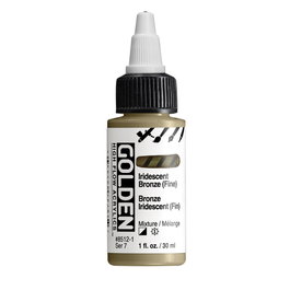 Golden High Flow Colores Acrílicos Iridiscente Bronze (Fino) 30 ml