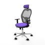 PIQUERAS Y CRESPO Silla de oficina Jorquera Sincro/Traslack Lila y Gris