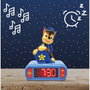 Lexibook Despertador digital Paw Patrol con luz de noche 3D y efectos sonoros Chase