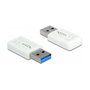 DeLOCK Micro Stick WLAN Doble Banda USB 3.0 867 + 300 Mbps Blanco