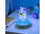 Wondee Lampara Bluey Icon Light - Lampara Nocturna 3D LED con Forma de Bluey, 11 cm de Altura, Incluye Embalaje para Colorear, 2 Pilas AAA