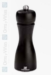 Molino de pimienta Tahiti 15 cm negro
