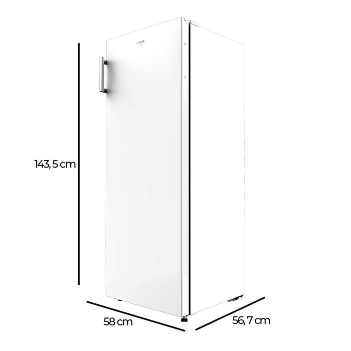 Cecotec Frigorífico una puerta Bolero CoolMarket 1D 242 blanco 242L Clase E Defrost