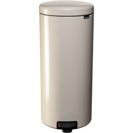 Brabantia Newicon Cubo de Basura con Pedal 30 L Soft Beige