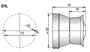 AUER SIGNAL Sirena EHL-D 230/240VAC 110dB IP66