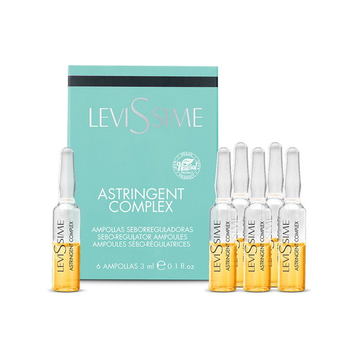Levissime Astringent Complex 6x3 ml Tratamiento Preventivo y Correctivo del Acné Levissime Astringent Complex 6x3 ml Tratamiento Preventivo y Correctivo del Acné