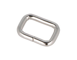 Innspiro Anilla Rectangular de Hierro Níquel 26 mm (5 unidades)