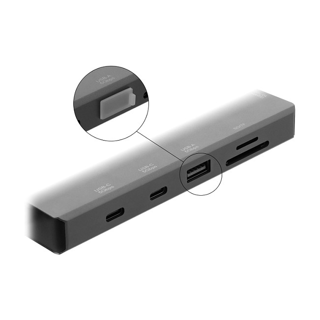 DeLOCK Cubierta antipolvo para USB Tipo-A hembra, 10 unidades, Silicona transparente DeLOCK Cubierta antipolvo para USB Tipo-A hembra, 10 unidades, Silicona transparente