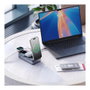 Alogic Roam Powerbank 21000 mAh 6-in-1 con Carga Inalámbrica Qi2, 100W USB-C y Pantalla, Negro