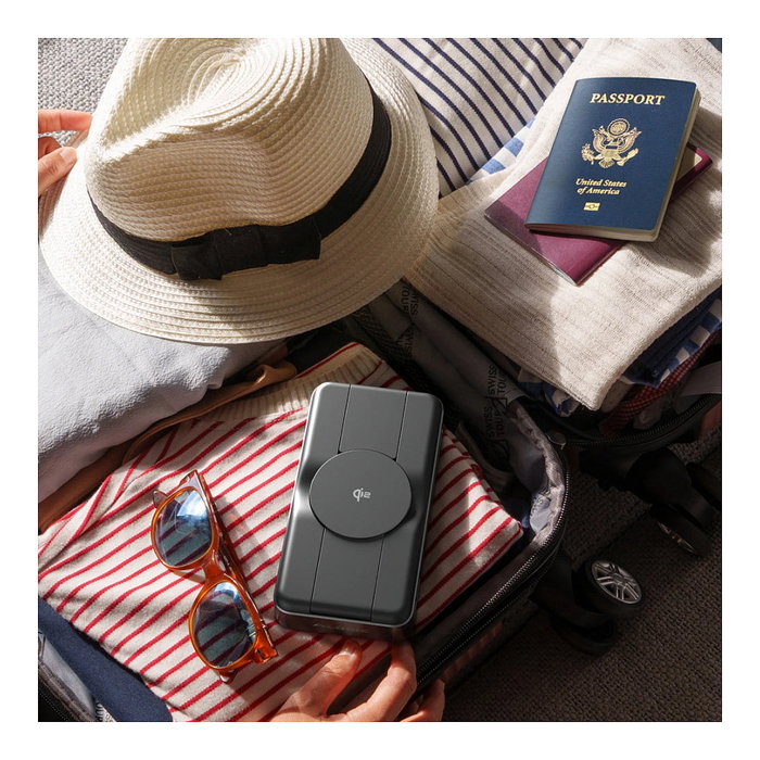 Alogic Roam Powerbank 21000 mAh 6-in-1 con Carga Inalámbrica Qi2, 100W USB-C y Pantalla, Negro Alogic Roam Powerbank 21000 mAh 6-in-1 con Carga Inalámbrica Qi2, 100W USB-C y Pantalla, Negro
