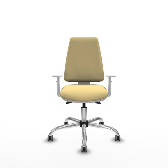 PIQUERAS Y CRESPO Silla de oficina Elche color Crema con mecanismo Asincro PIQUERAS Y CRESPO Silla de oficina Elche color Crema con mecanismo Asincro