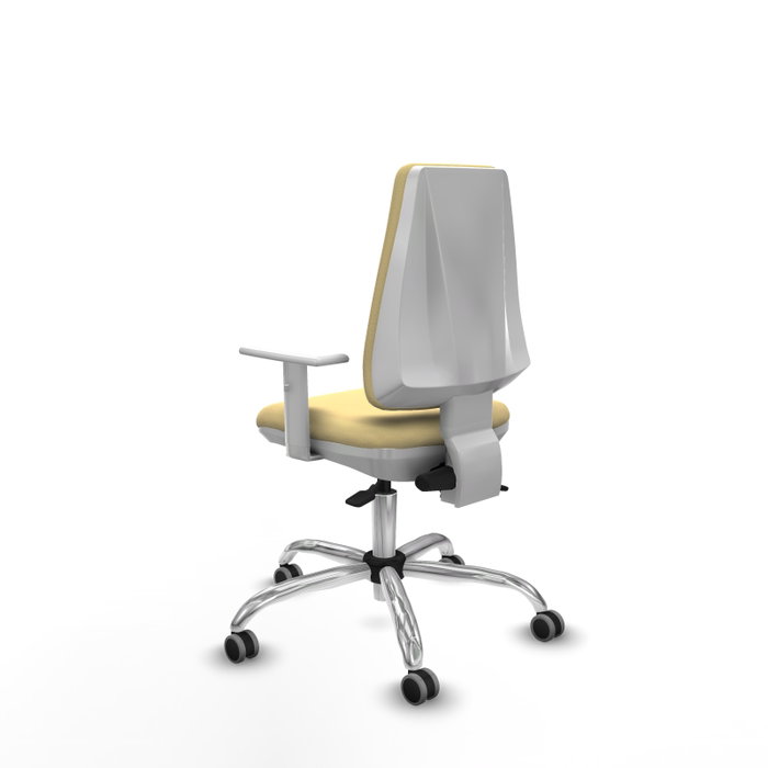 PIQUERAS Y CRESPO Silla de oficina Elche color Crema con mecanismo Asincro PIQUERAS Y CRESPO Silla de oficina Elche color Crema con mecanismo Asincro