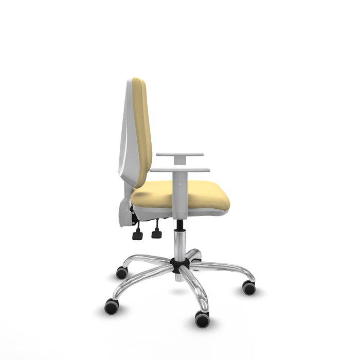 PIQUERAS Y CRESPO Silla de oficina Elche color Crema con mecanismo Asincro PIQUERAS Y CRESPO Silla de oficina Elche color Crema con mecanismo Asincro