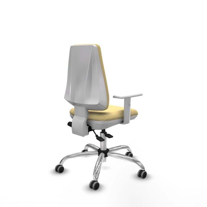 PIQUERAS Y CRESPO Silla de oficina Elche color Crema con mecanismo Asincro PIQUERAS Y CRESPO Silla de oficina Elche color Crema con mecanismo Asincro
