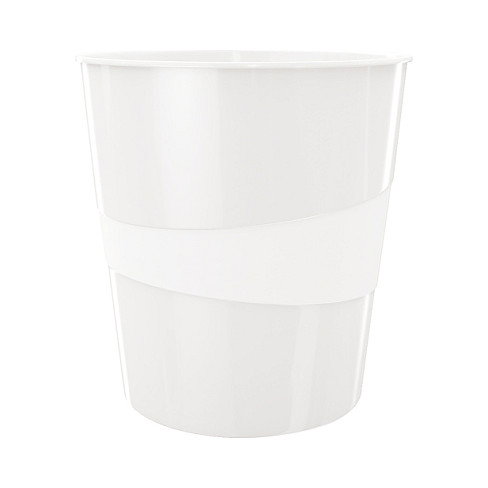 LEITZ Papelera WOW Blanca de 15L LEITZ Papelera WOW Blanca de 15L