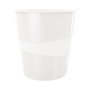 LEITZ Papelera WOW Blanca de 15L