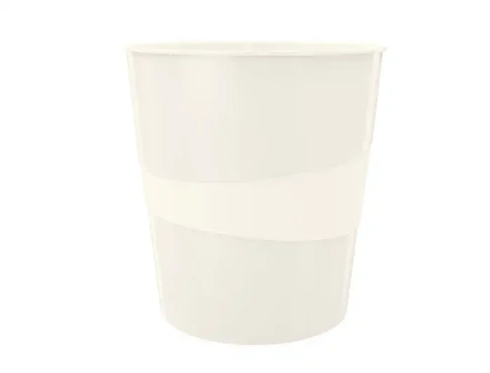 LEITZ Papelera WOW Blanco 15L