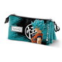 Karactermania Estuche Portatodo Triple Saiyajin Blue Turquesa