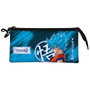 Karactermania Estuche Portatodo Triple Saiyajin Blue Turquesa