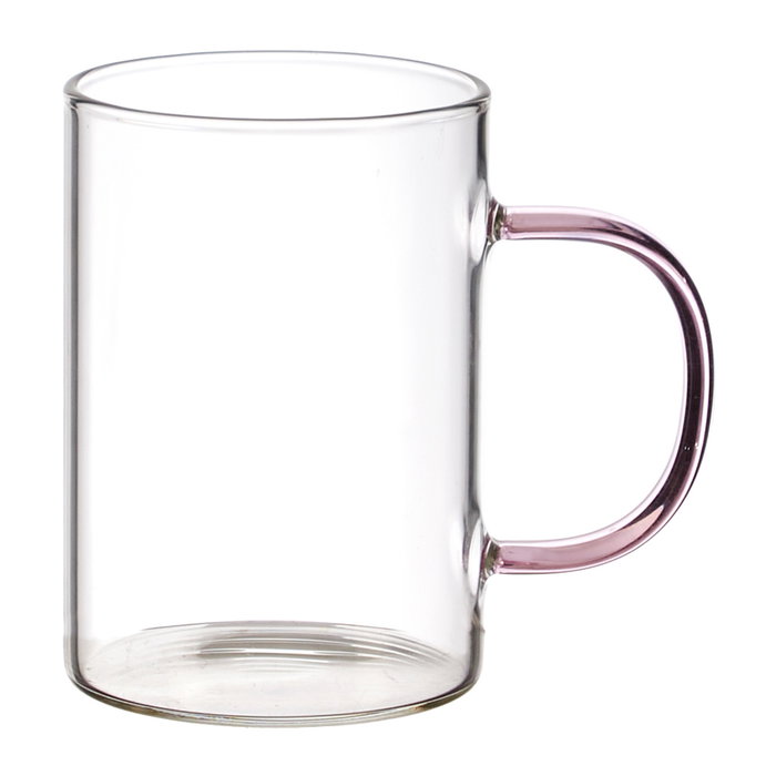 Home Deco Factory Mug 300 Ml Vidrio Paradis Exotiqu Con Asa Home Deco Factory Mug 300 Ml Vidrio Paradis Exotiqu Con Asa