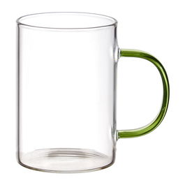 Home Deco Factory Mug 300 Ml Vidrio Paradis Exotiqu Con Asa