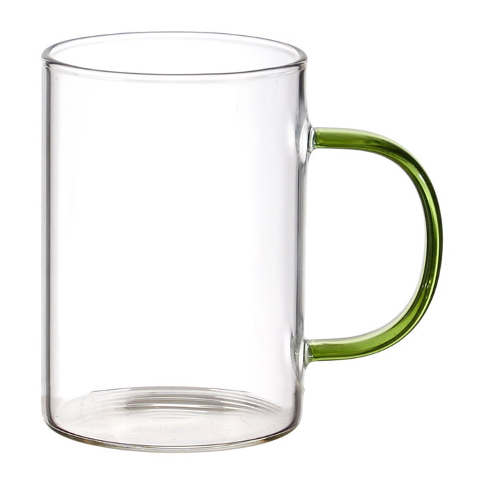 Home Deco Factory Mug 300 Ml Vidrio Paradis Exotiqu Con Asa Home Deco Factory Mug 300 Ml Vidrio Paradis Exotiqu Con Asa