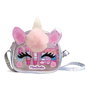 Martinelia Bolso de Belleza Little Unicorn Glam Bag con Paleta de Sombras (6 Tonos), Esmalte de Uñas y 2 Brillos de Labios - 16x18x6 cm
