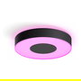 Philips Hue White & Color Ambiance Plafón Infuse - Luz de techo inteligente Bluetooth LED con regulación, Negro, 2400 lm, Moderno