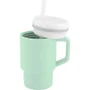 Infantino Mi primera taza de silicona - 255 ml - Cool Mint - INF0773554080681