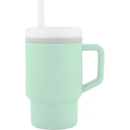Infantino Mi primera taza de silicona - 255 ml - Cool Mint - INF0773554080681