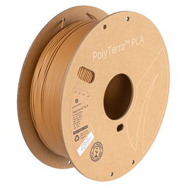 Polmask PLA 1.75mm Marrón Madera 1 kg - Filamento para Impresora 3D