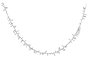 DKD Home Decor Guirnalda de Luces LED Blanco Cálido 300 Bombillas 33m Exterior