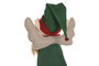 DKD Home Decor Figura de Elfo en Poliéster, Surtido de 2 Unidades, Verde y Rojo