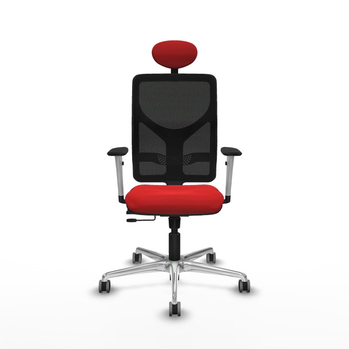 PIQUERAS Y CRESPO Silla de oficina Motilla con mecanismo Sincro/Traslack, Rojo y Negro PIQUERAS Y CRESPO Silla de oficina Motilla con mecanismo Sincro/Traslack, Rojo y Negro