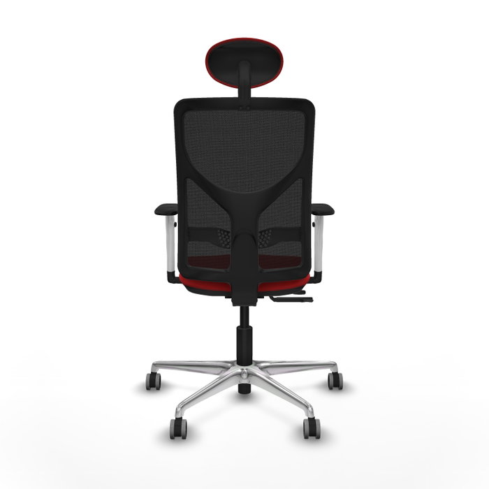 PIQUERAS Y CRESPO Silla de oficina Motilla con mecanismo Sincro/Traslack, Rojo y Negro PIQUERAS Y CRESPO Silla de oficina Motilla con mecanismo Sincro/Traslack, Rojo y Negro