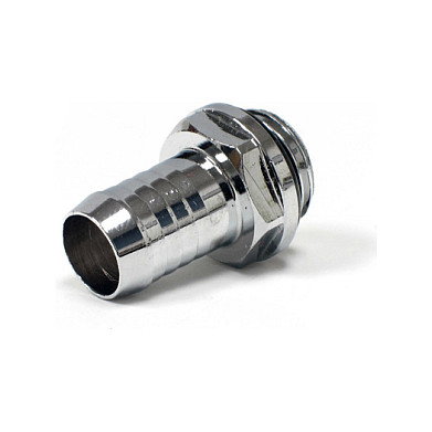 BitsPower Anschluss recto G1/4 pulgada AG a 10mm ID - plata brillante BitsPower Anschluss recto G1/4 pulgada AG a 10mm ID - plata brillante