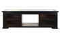 DKD Home Decor Mueble TV Marron Oscuro 45 x 140 x 45 cm