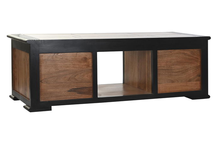 DKD Home Decor Mueble TV Marron Oscuro 45 x 140 x 45 cm