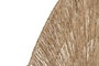 DKD Home Decor Decoración de Pared Yute y Metal Natural Marrón 120x120 cm