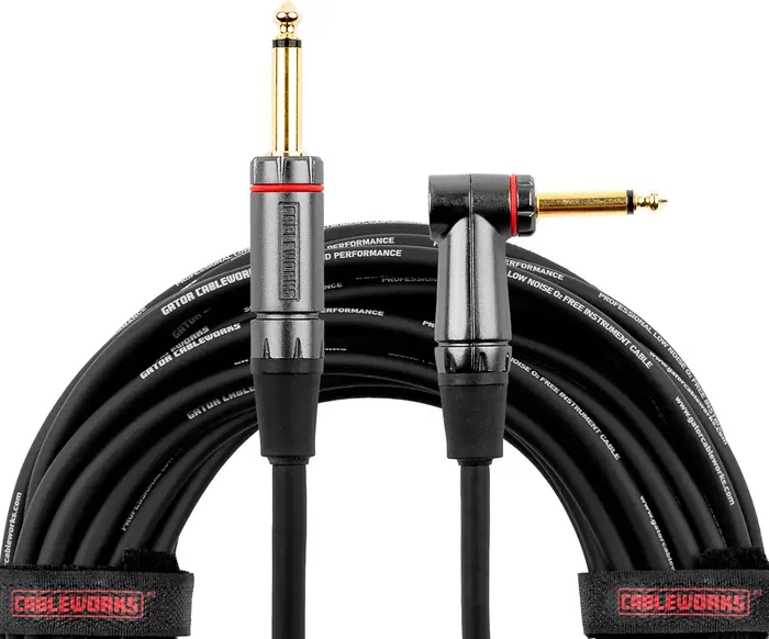 Cableworks Cable de Instrumento Jack Recto/Jack Acodado - 9 M