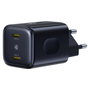 Baseus PicoGo AN13 Fast Charger 45W 2x USB-C Negro