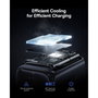 Baseus PicoGo AN13 Fast Charger 45W 2x USB-C Negro