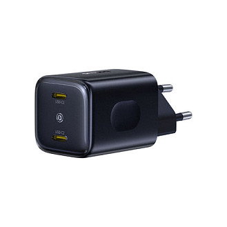 Baseus PicoGo AN13 Fast Charger 45W 2x USB-C Negro Baseus PicoGo AN13 Fast Charger 45W 2x USB-C Negro